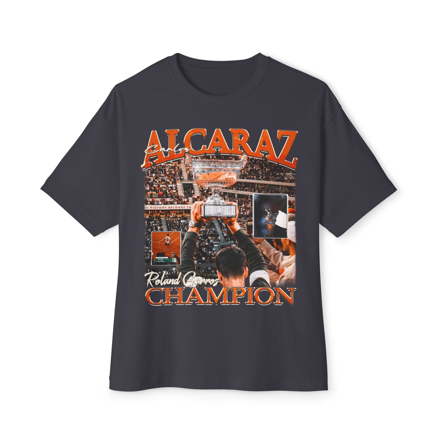 Carlos Alcaraz Roland Garros Champion Tee - Variant 2
