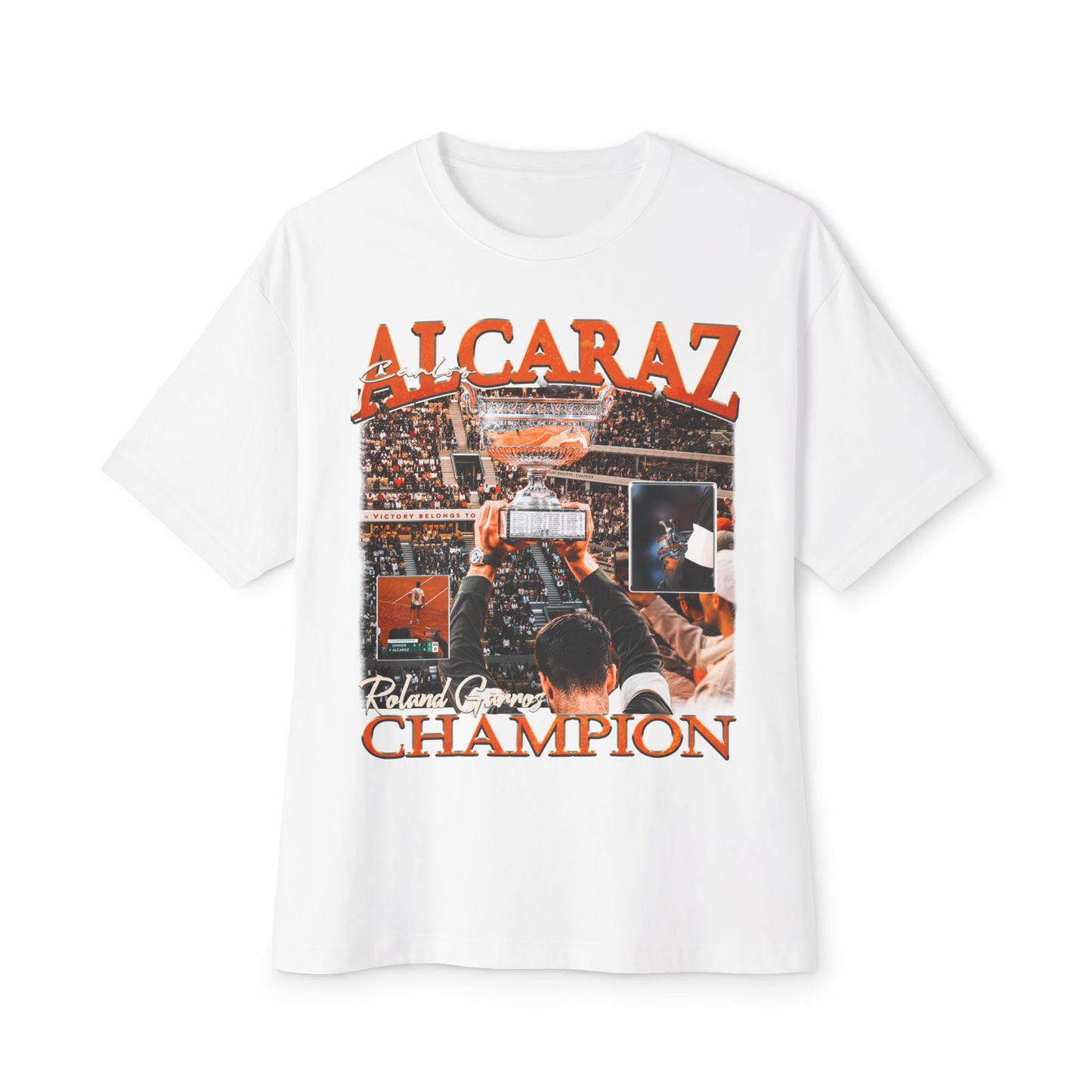 Carlos Alcaraz Roland Garros Champion Tee - Variant 2