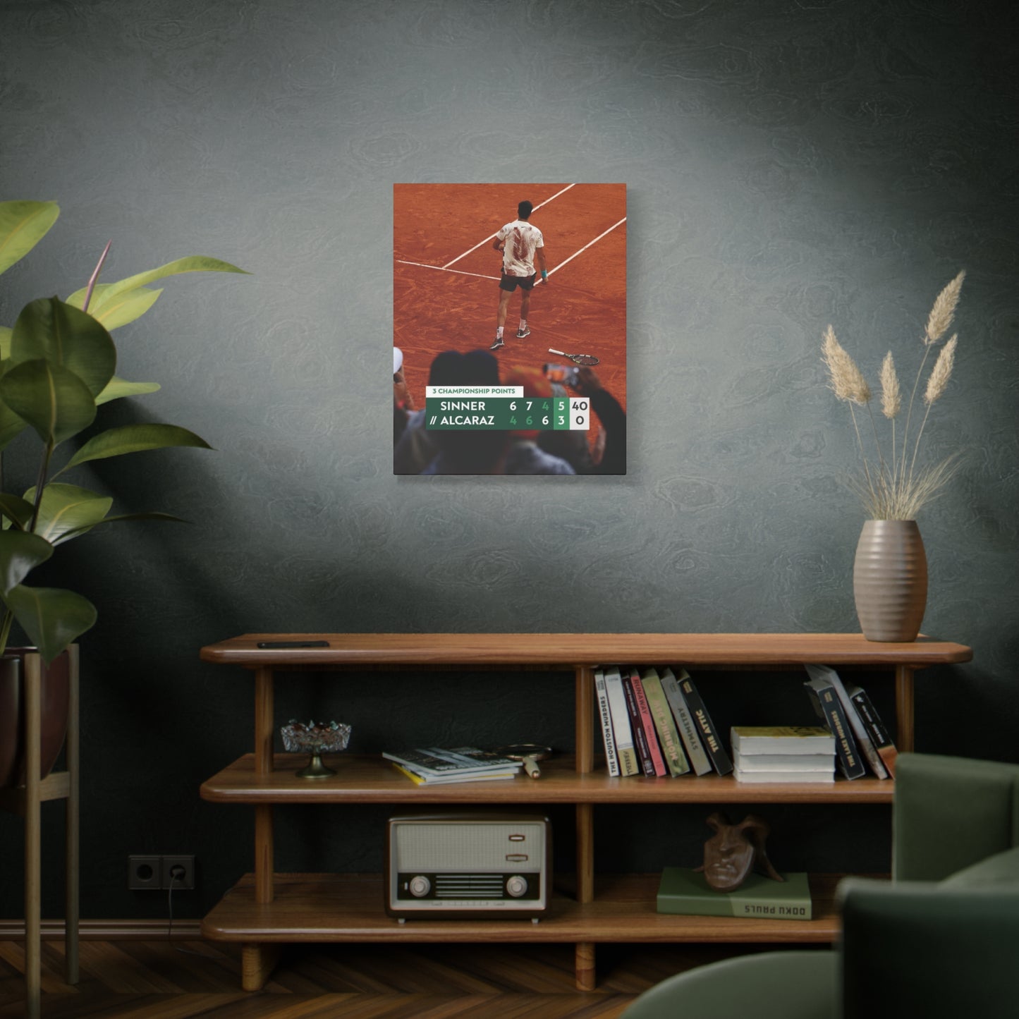 3 Championship Points Motivational Canvas Art