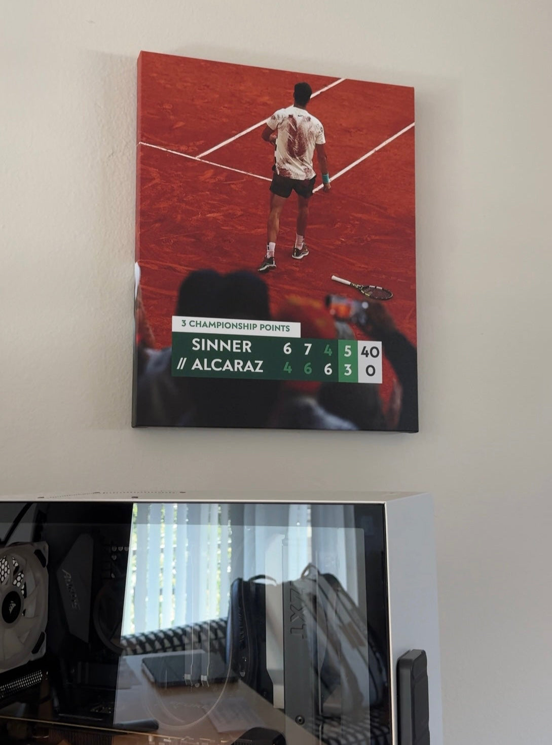 3 Championship Points Motivational Canvas Art